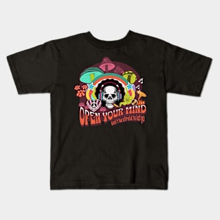 open your mind Kids T-Shirt